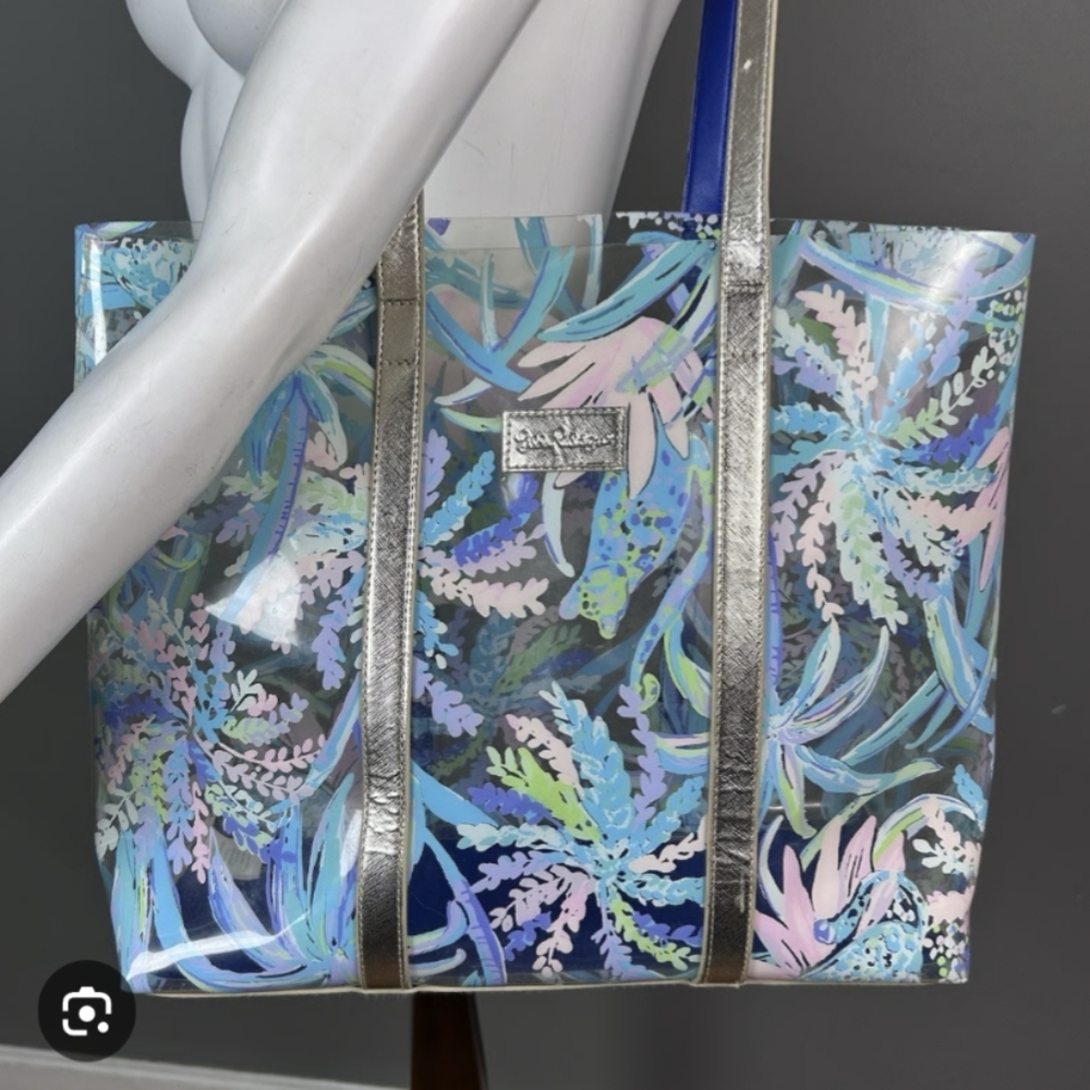 Lilly Pulitzer Clear Tote NWT